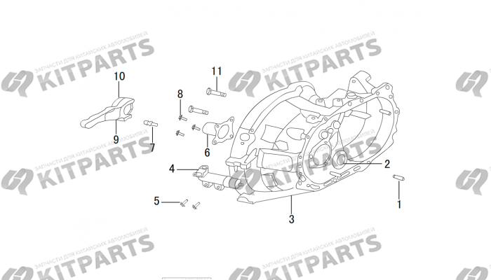 Картер сцепления Haval
