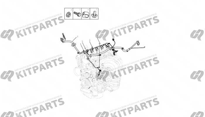 ENGINE WIRE HARNESS# Geely Emgrand X7