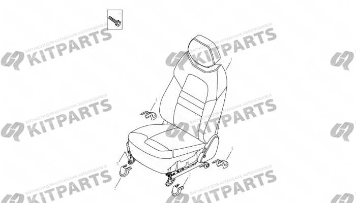 RF SEAT# Geely Emgrand X7