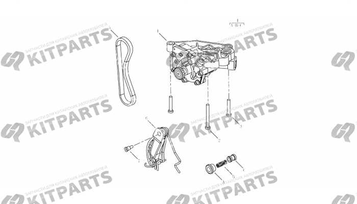 Масляный насос [JLE-4G18TD-B06] Geely Atlas