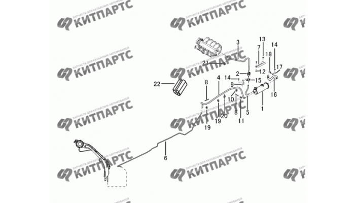 EVAP Dong Feng H30 Cross