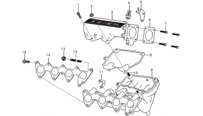 Впускной коллектор Lifan Smily